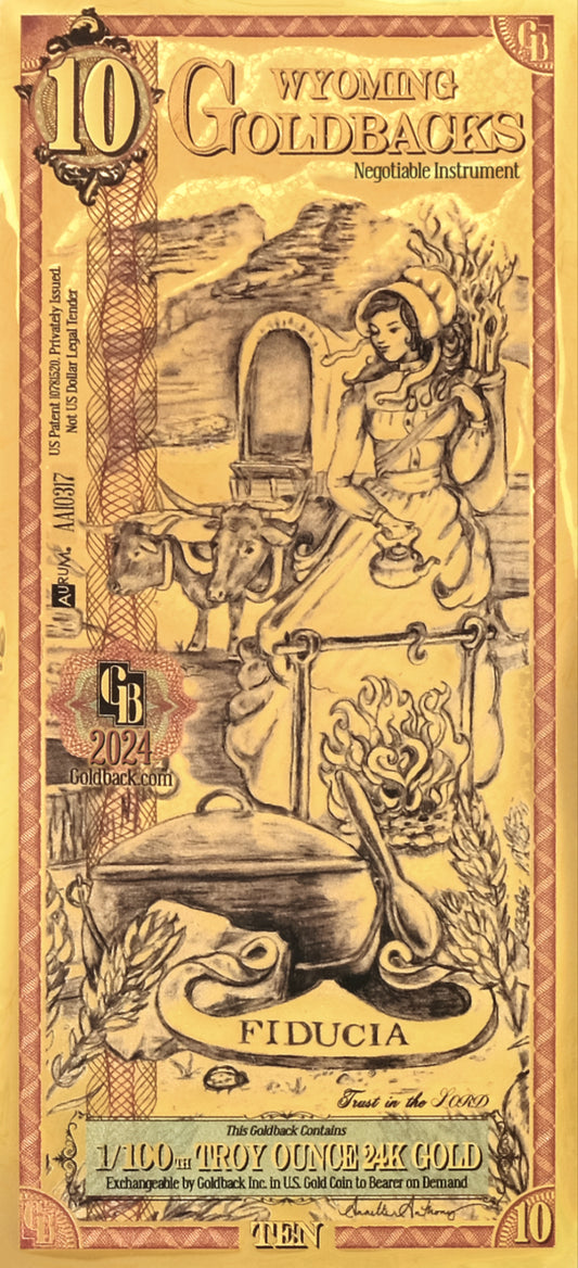10 Wioming Goldback ( 2024)