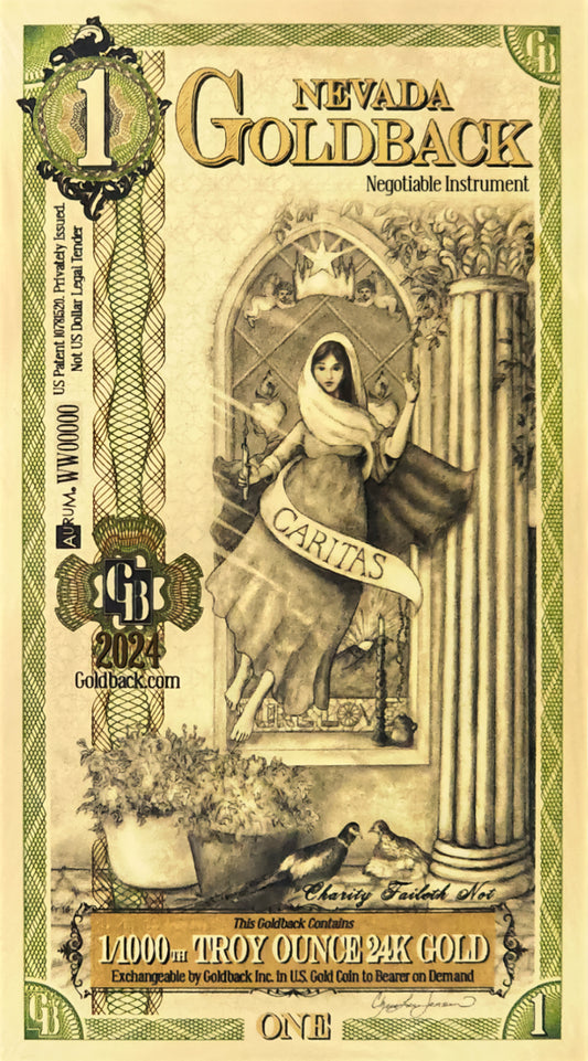 1 Nevada Goldback ( 2024)