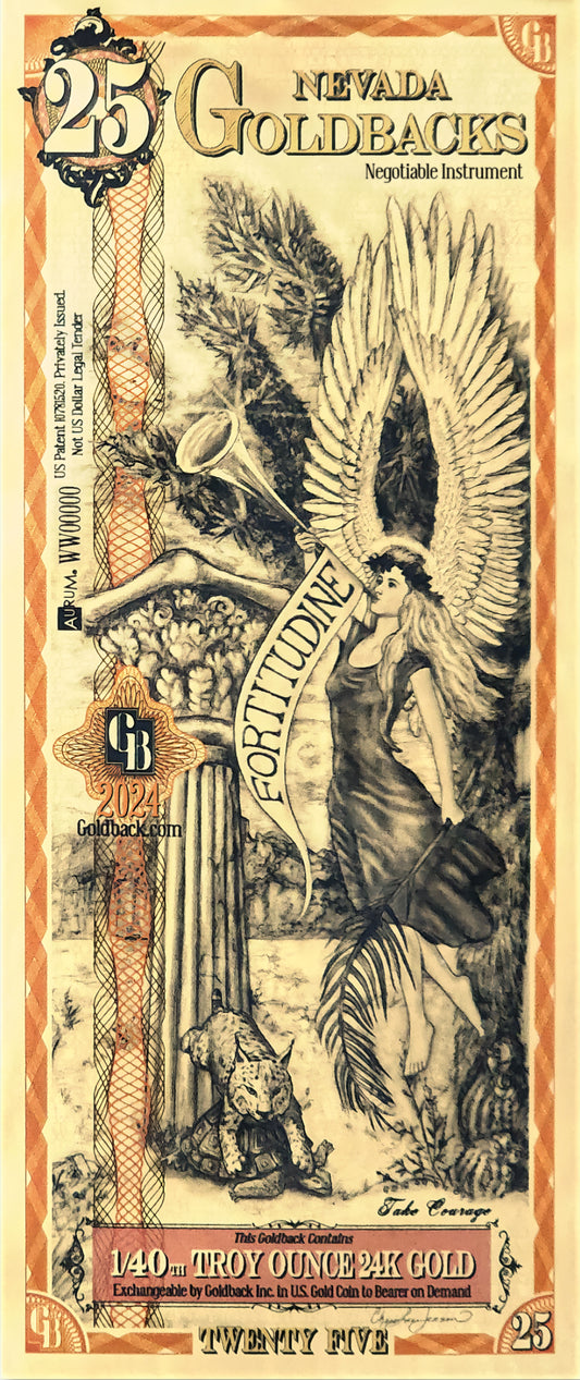 25 Nevada Goldback ( 2024)