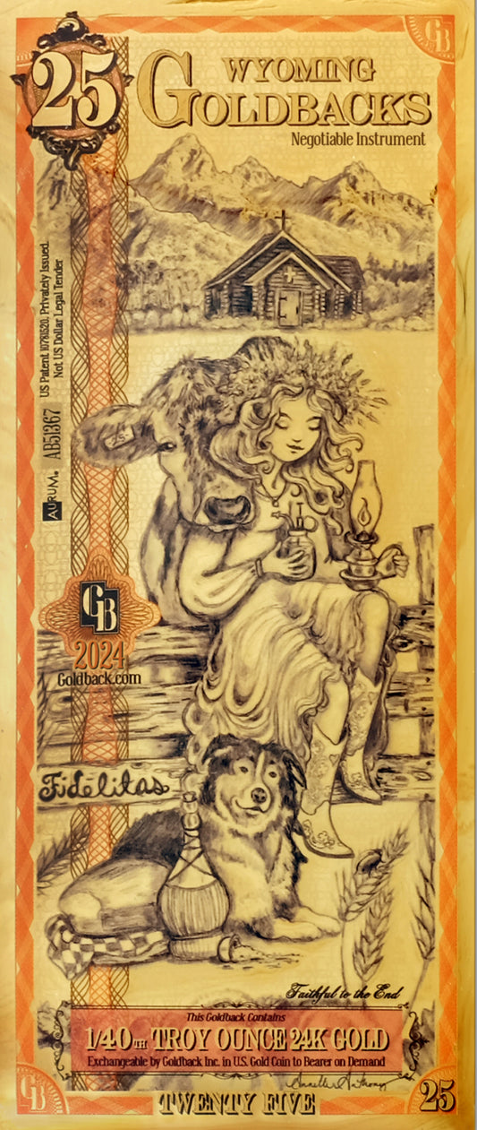 25 Wioming Goldback ( 2024)